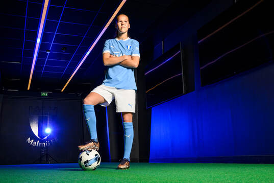 Malmö FF presenterar Karoline Olesen som ny spelare