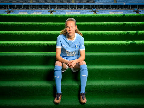 Malmö FF presenterar Karoline Olesen som ny spelare
