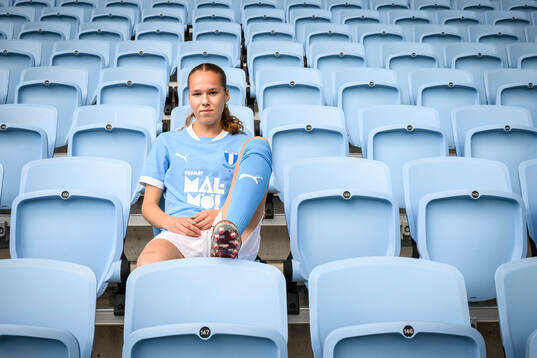 Malmö FF presenterar Karoline Olesen som ny spelare