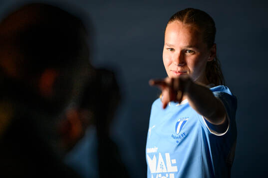 Malmö FF presenterar Karoline Olesen som ny spelare