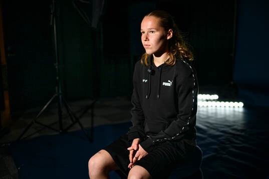 Malmö FF presenterar Karoline Olesen som ny spelare