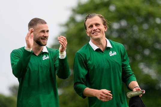 Varbergs Oliver Alfonsi och Jesper Jonasson Westermark