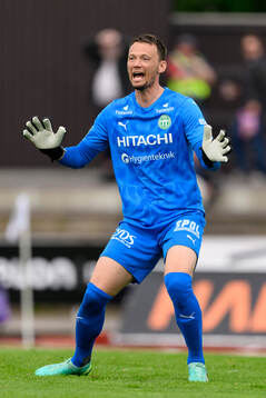 Västerås målvakt Anton Fagerström