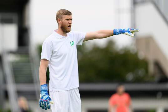 Varbergs målvakt Fredrik Andersson