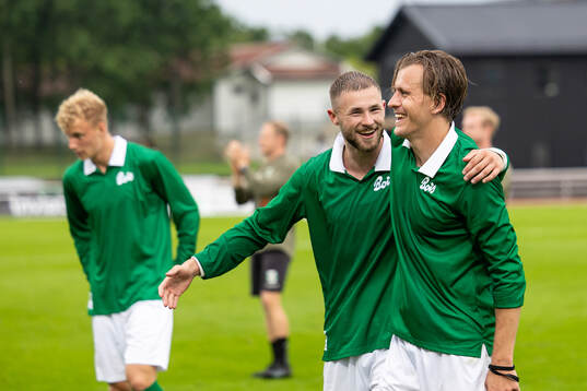 Varbergs Oliver Alfonsi och Jesper Jonasson Westermark