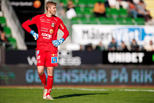 Varbergs målvakt Fredrik Andersson