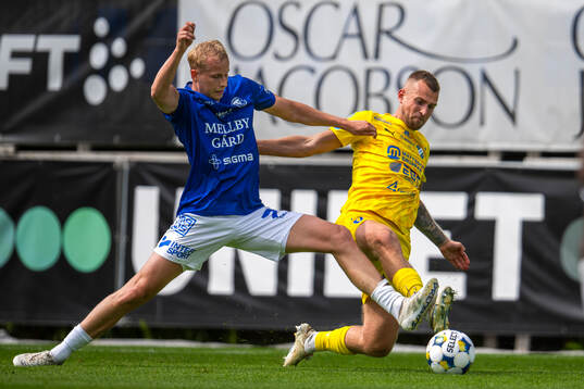 Trelleborgs Jakob Andersson och Oddevolds Jesper Merbom