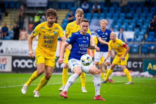 Trelleborgs Filip Bohman och Oddevolds Erik Hedenquist