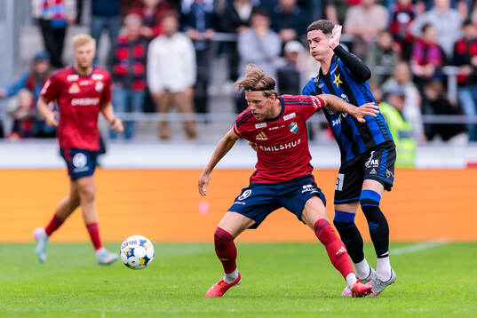 Östers Noah Söderberg och Sirius Robbie Ure