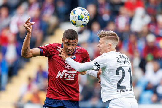 Örgrytes Mikael Dyrestam och Helsingborgs Adrian Svanbäck