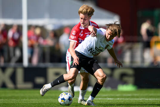 Degerfors Teo Grönborg och Brommapojkarnas Love Arrhov