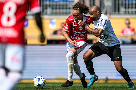 Degerfors Maill Lundgren och Brommapojkarnas Serge-Junior