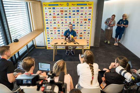 Doctor Houman Ebrahim at a press event