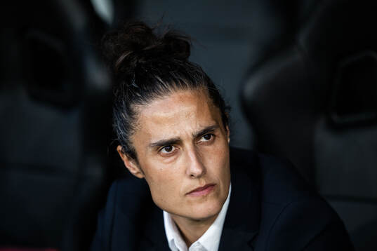 Head coach Montserrat Tome of Spain