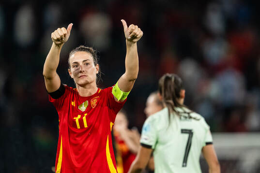 Alexia Putellas of Spain celebrates