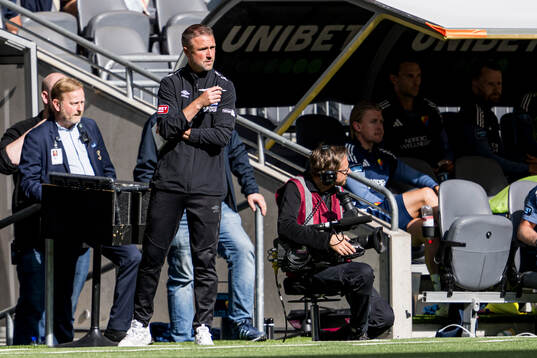 Degerfors interimtränare Tobias Solberg