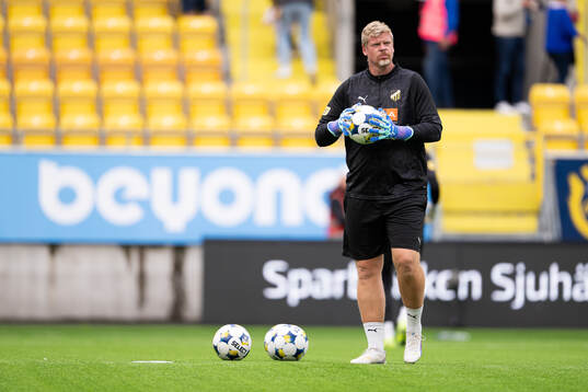 Häckens målvaktstränare Christoffer Källqvist