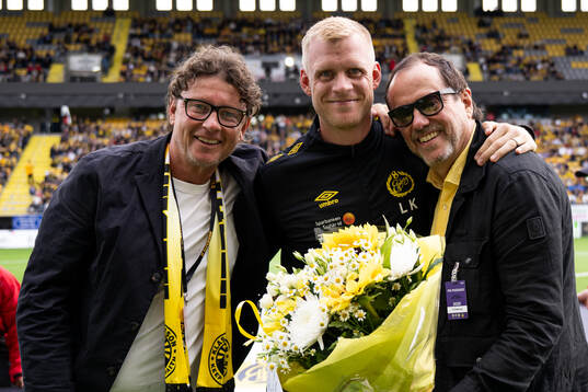 Elfsborgs klubbchef Stefan Andreasson och ordförande Sune