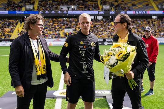 Elfsborgs klubbchef Stefan Andreasson och ordförande Sune