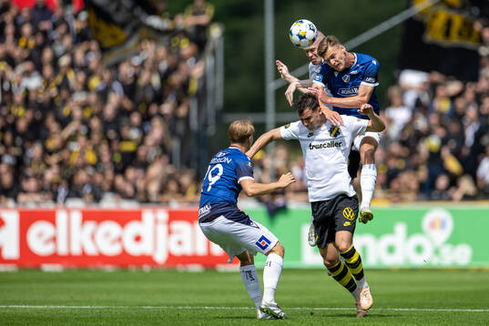 Halmstads Ludvig Arvidsson och Villiam Granath