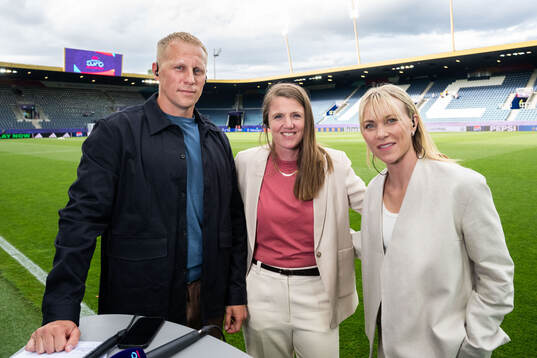 Richard Henriksson, Kirsten van de Ven and Johanna Frisk of