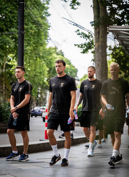 Lasse Berg Johnsen, Colin Rösler, Pontus Jansson and Otto