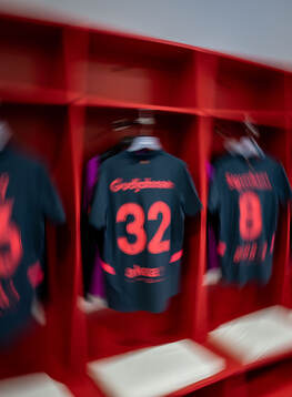 The kit of Daniel Gudjohnsen of Malmö FF in the dressing