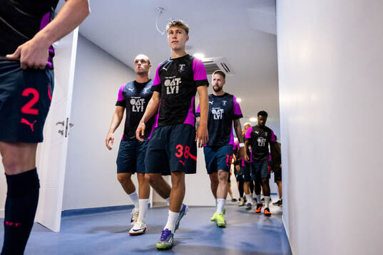 Arnor Sigurdsson, Hugo Bolin and Pontus Jansson of Malmö FF
