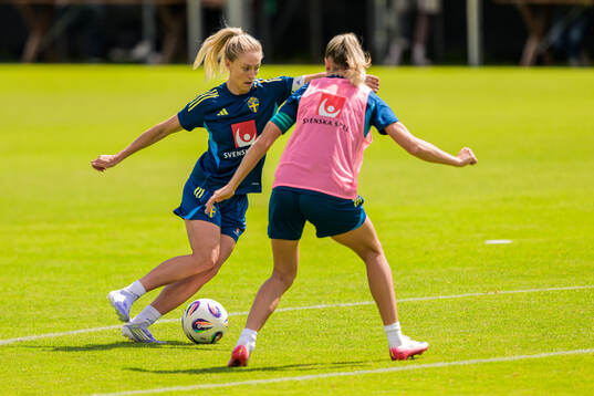 Rebecka Blomqvist of the Swedish women's national football
