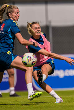 Fridolina Rolfö of the Swedish women's national football