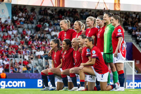 The starting eleven of Norway