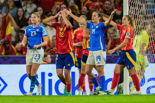 Cecilia Salvai and Martina Lenzini of Italy and Patri