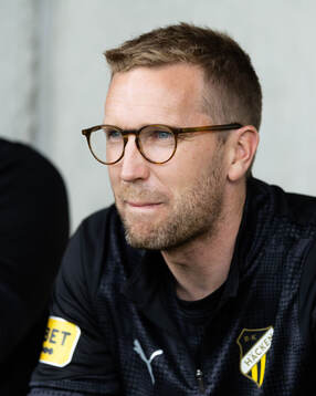 Häckens assisterande tränare Rasmus Lindgren