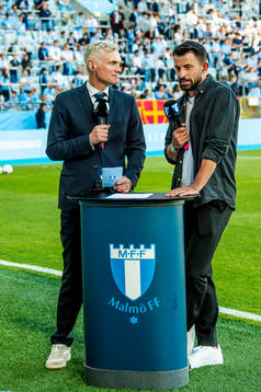 Mattias Larsson and Behrang Safari hosts MFF TV