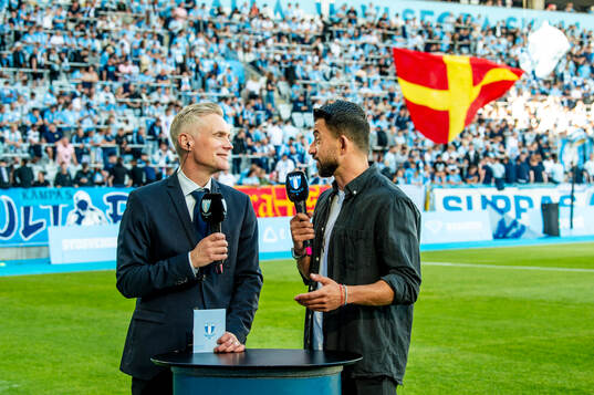 Mattias Larsson and Behrang Safari hosts MFF TV