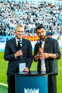 Mattias Larsson and Behrang Safari hosts MFF TV