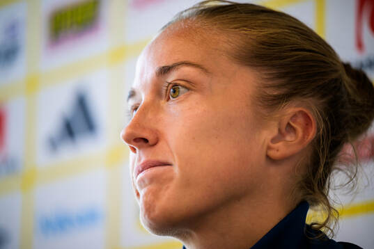 Filippa Angeldahl of the women's national football team of
