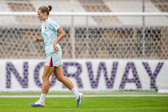 Marthine Østenstad of the Norwegian women's national