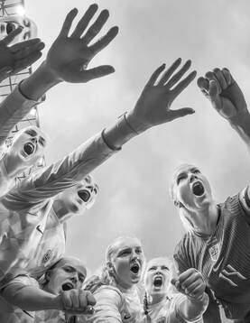 Goalkeeper Selma Panengstuen, Marthine Østenstad, Emilie