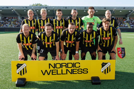 The starting eleven of Häcken