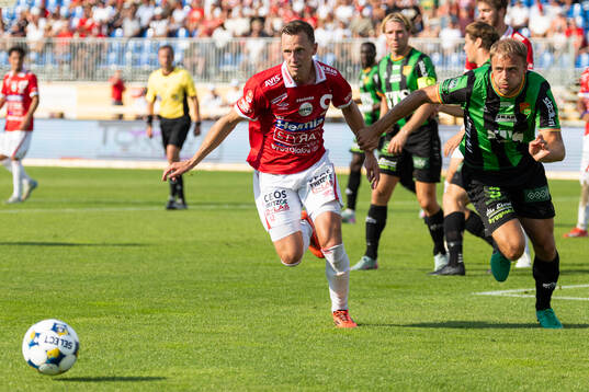 Degerfors Erik Lindell och GAIS Gustav Lundgren