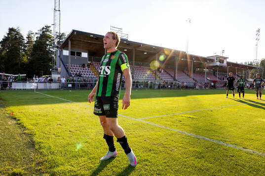 GAIS August Wängberg jublar