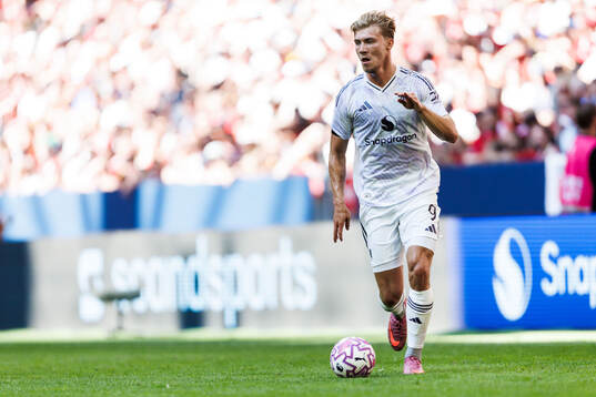 Rasmus Højlund of Manchester United