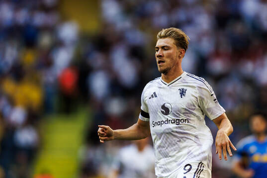 Rasmus Højlund of Manchester United