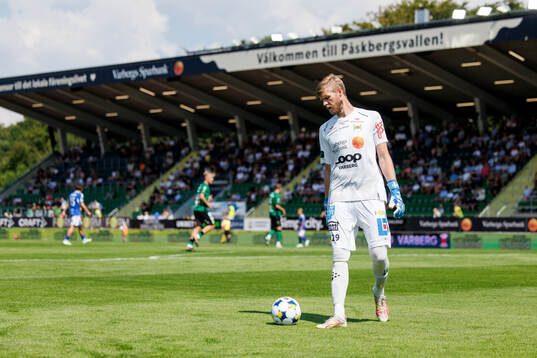 Varbergs målvakt Fredrik Andersson