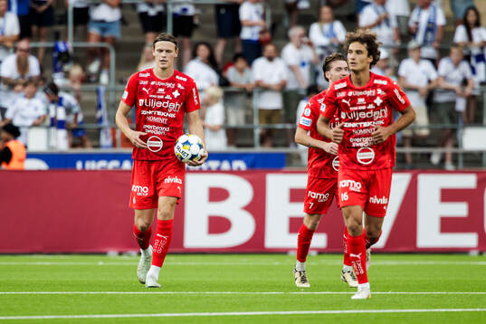 Värnamos Hugo Andersson jublar