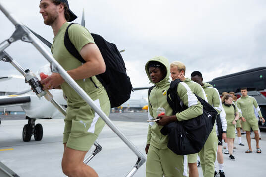 Adam Lundkvist and Severin Nioule of Häcken