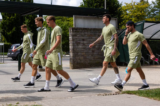 Julius Lindberg, Samuel Leach Holm, Ben Engdahl, goalkeeper