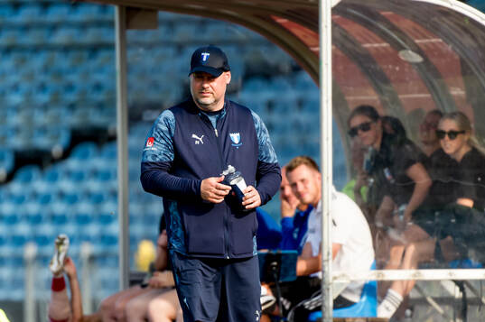 Malmö FFs tränare Jonas Valfridsson