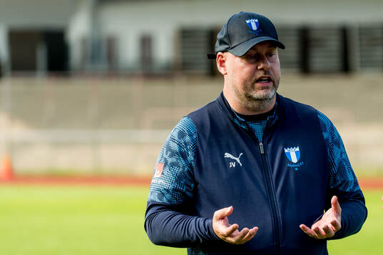 Malmö FFs tränare Jonas Valfridsson